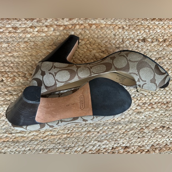 🤎😍COACH Shabby Chic Heels - Picture 11 of 11